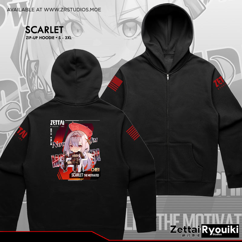 Scarlet Chibi Zip Up