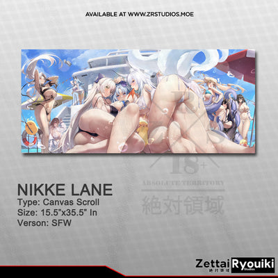 NIKKE LANE Canvas Scroll