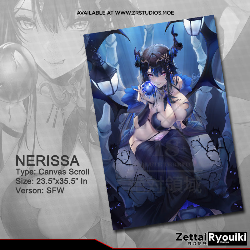 Nerissa Ver.2 Canvas Scroll