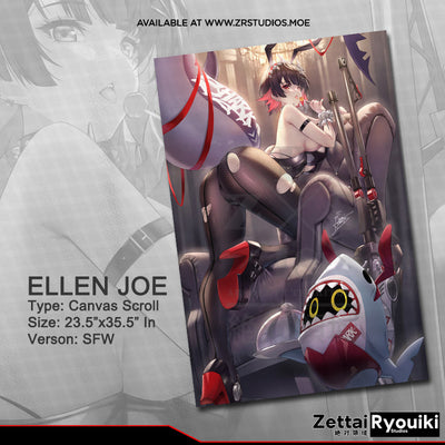 Ellen Joe Canvas Scroll