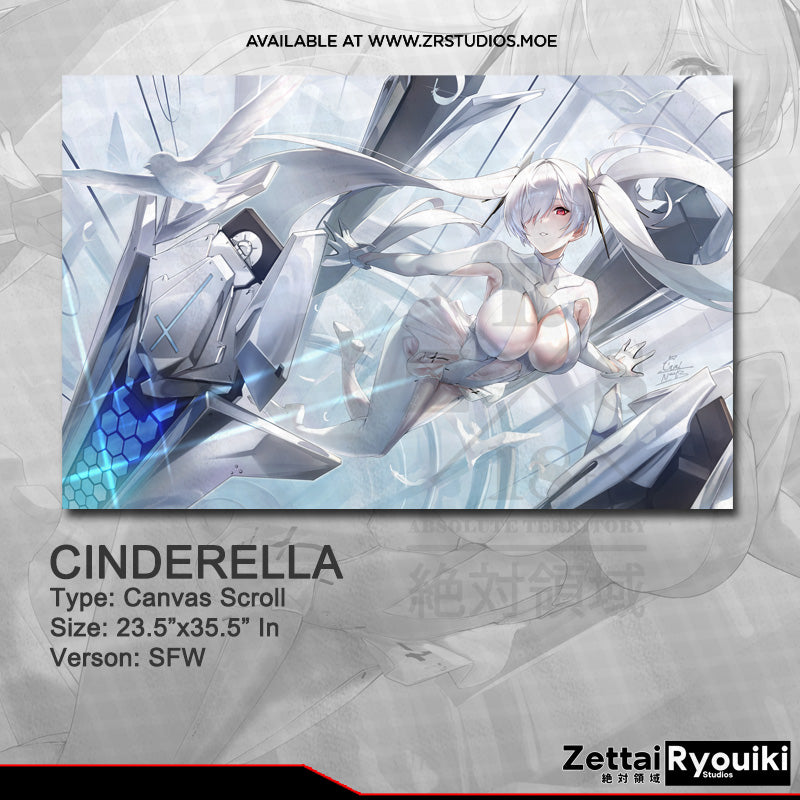 Cinderella  Ver.2 Canvas Scroll