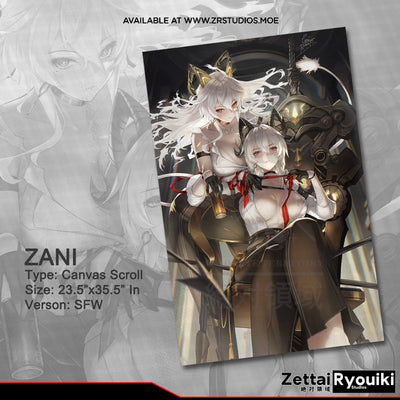 Zani Canvas Scroll