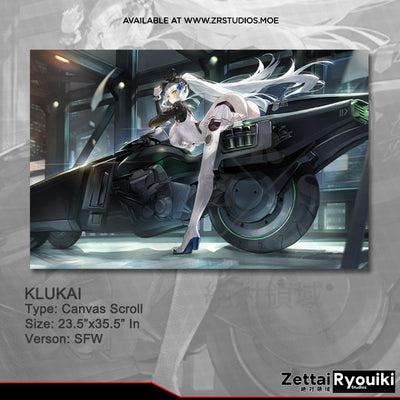 Klukai (HK416) Canvas Scroll