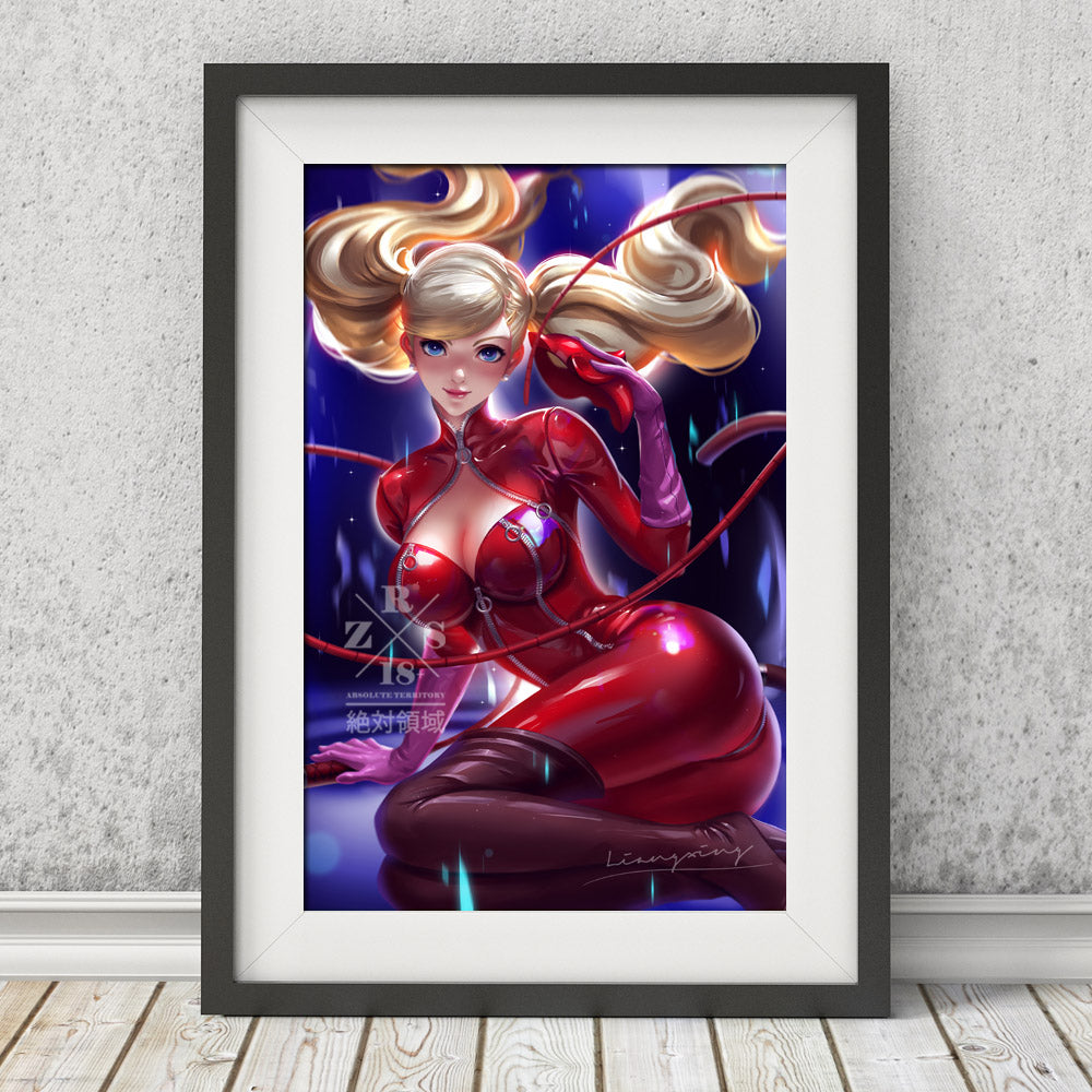 Ann Takamaki Canvas Scroll