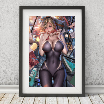 Gwen Ver.4 Canvas Scroll