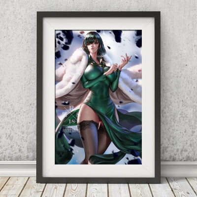 Fubuki Canvas Scroll