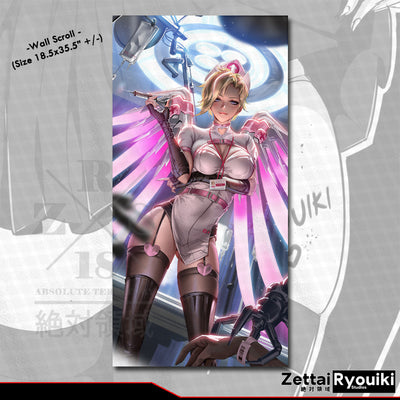 Mercy Nurse Canvas Scroll