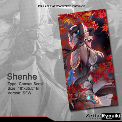 Shenhe Ver.3 Canvas Scroll