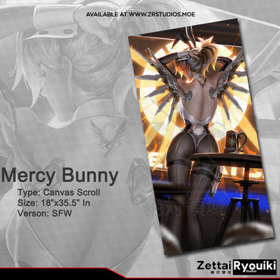 Mercy Bunny Canvas Scroll