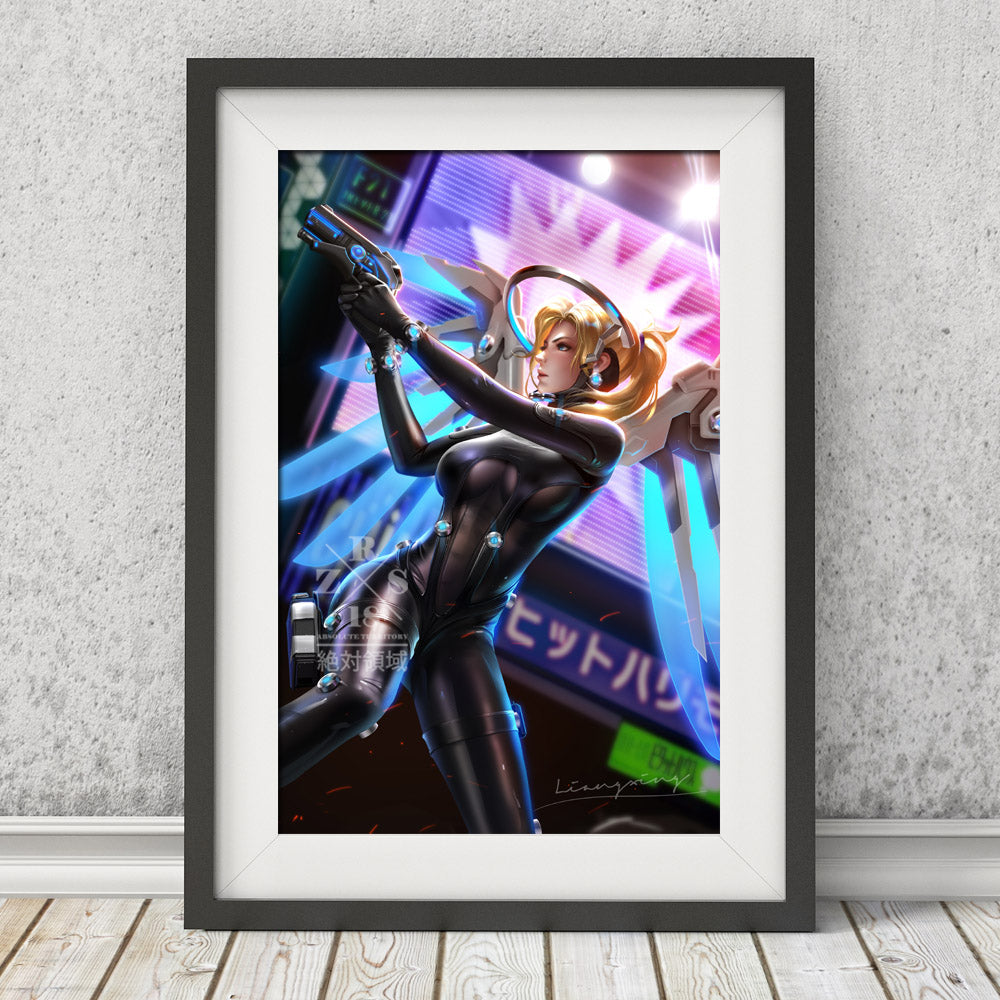 Mercy Gantz Canvas Scroll