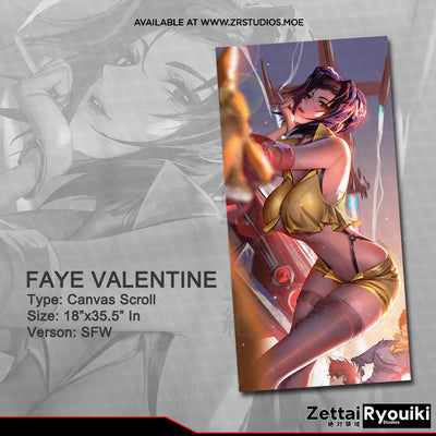 Faye Canvas Scroll