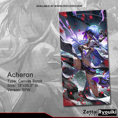 Acheron Canvas Scroll