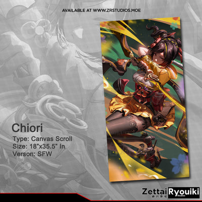 Chiori Canvas Scroll