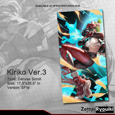 Kiriko Ver.4 Canvas Scroll