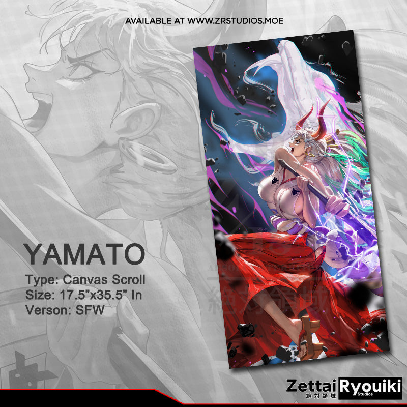 Yamato Canvas Scroll