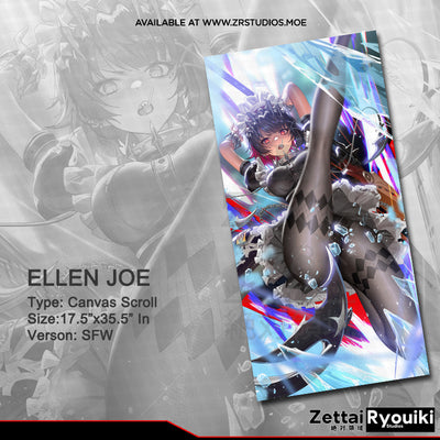 Ellen Joe Canvas Scroll