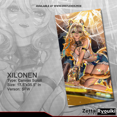 Xilonen Canvas Scroll