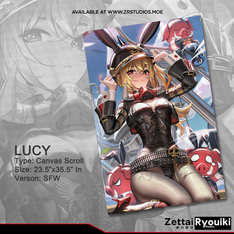 Lucy Ver.2 Canvas Scroll