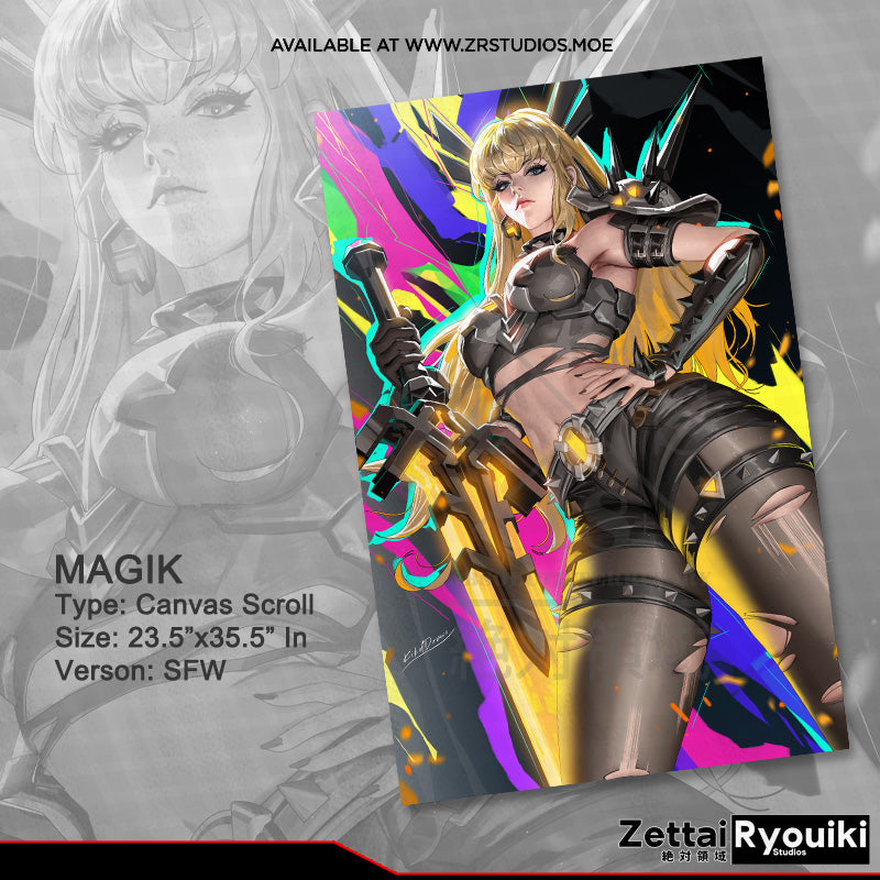 Magik Canvas Scroll