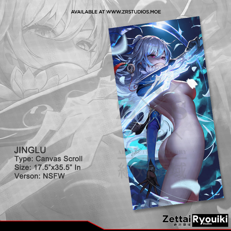 Jingliu Canvas Scroll