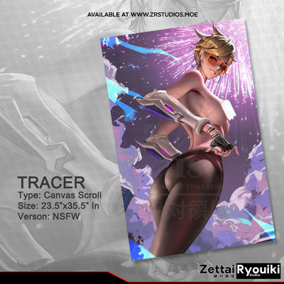 Tracer LE SSERAFIM Canvas Scroll