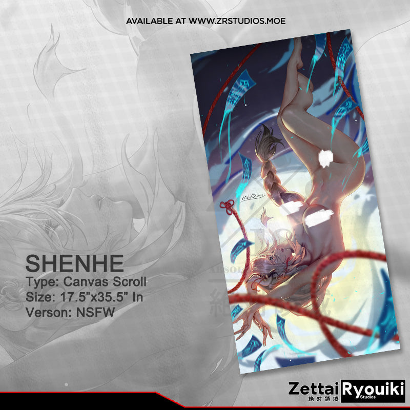 Shenhe Ver.2 Canvas Scroll