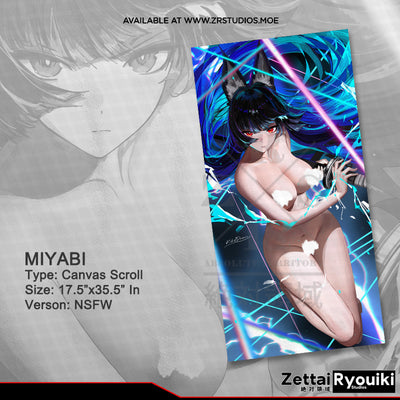 Miyabi Ver.2 Canvas Scroll