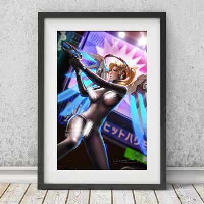 Mercy Gantz Canvas Scroll