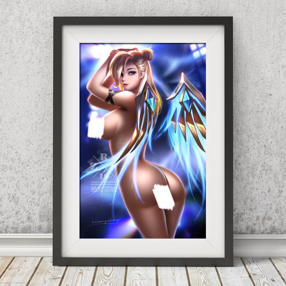 Mercy KDA Canvas Scroll