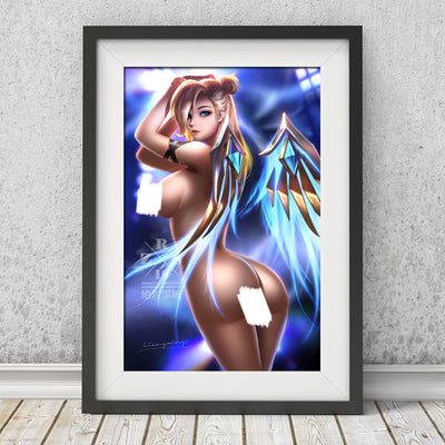 Mercy KDA Canvas Scroll