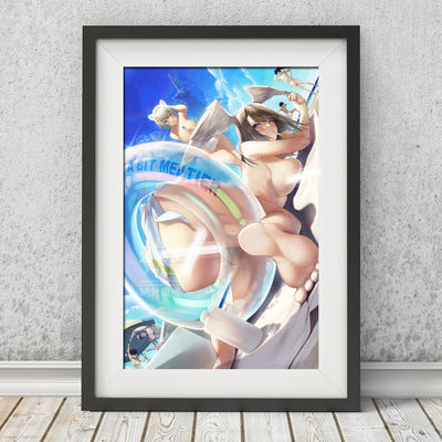 Eunie Canvas Scroll