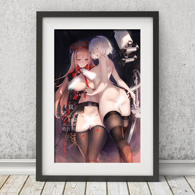 Rapi x 2B Canvas Scroll