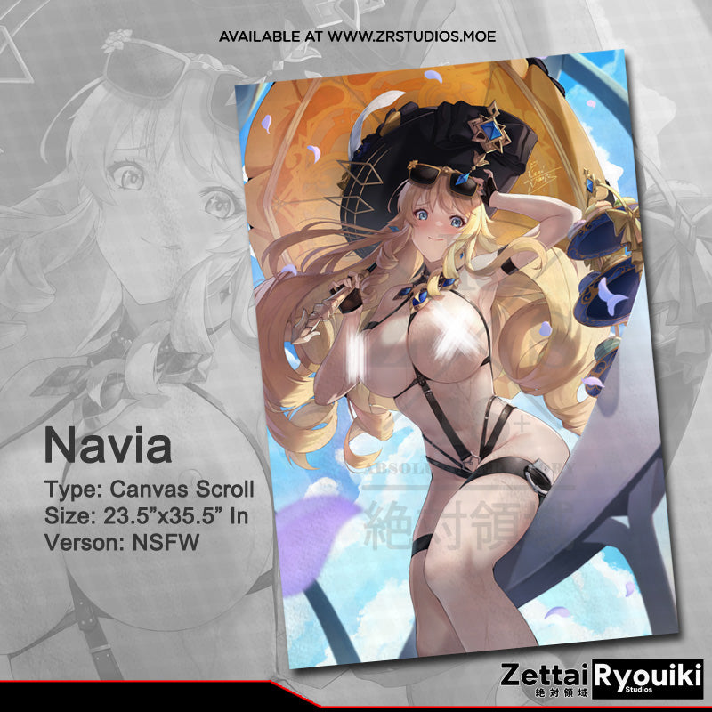 Navia Canvas Scroll