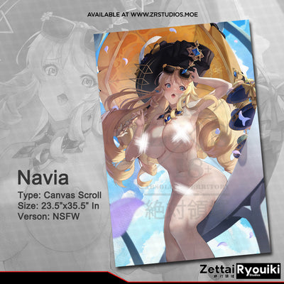 Navia Canvas Scroll