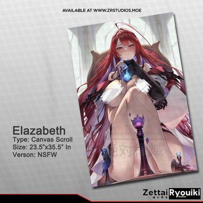 ELIZABETH Canvas Scroll