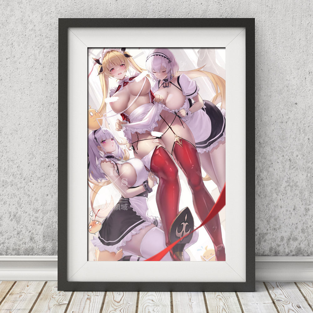 Nelson x Dido x Sirius Canvas Scroll