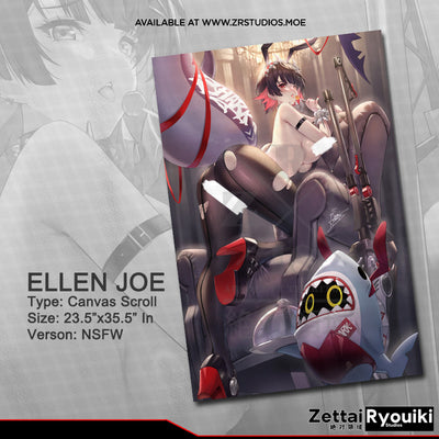 Ellen Joe Canvas Scroll