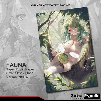 Fauna Canvas Scroll