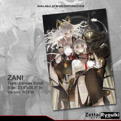 Zani Canvas Scroll