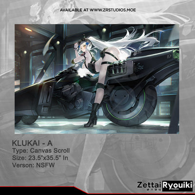 Klukai (HK416) Canvas Scroll