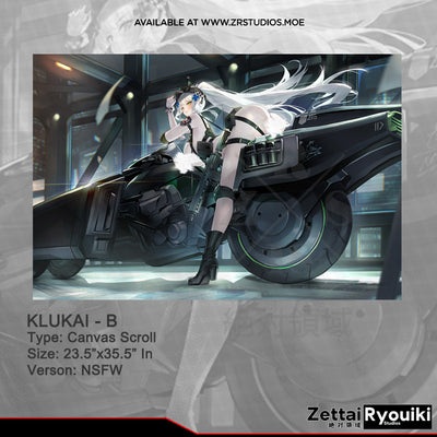 Klukai (HK416) Canvas Scroll