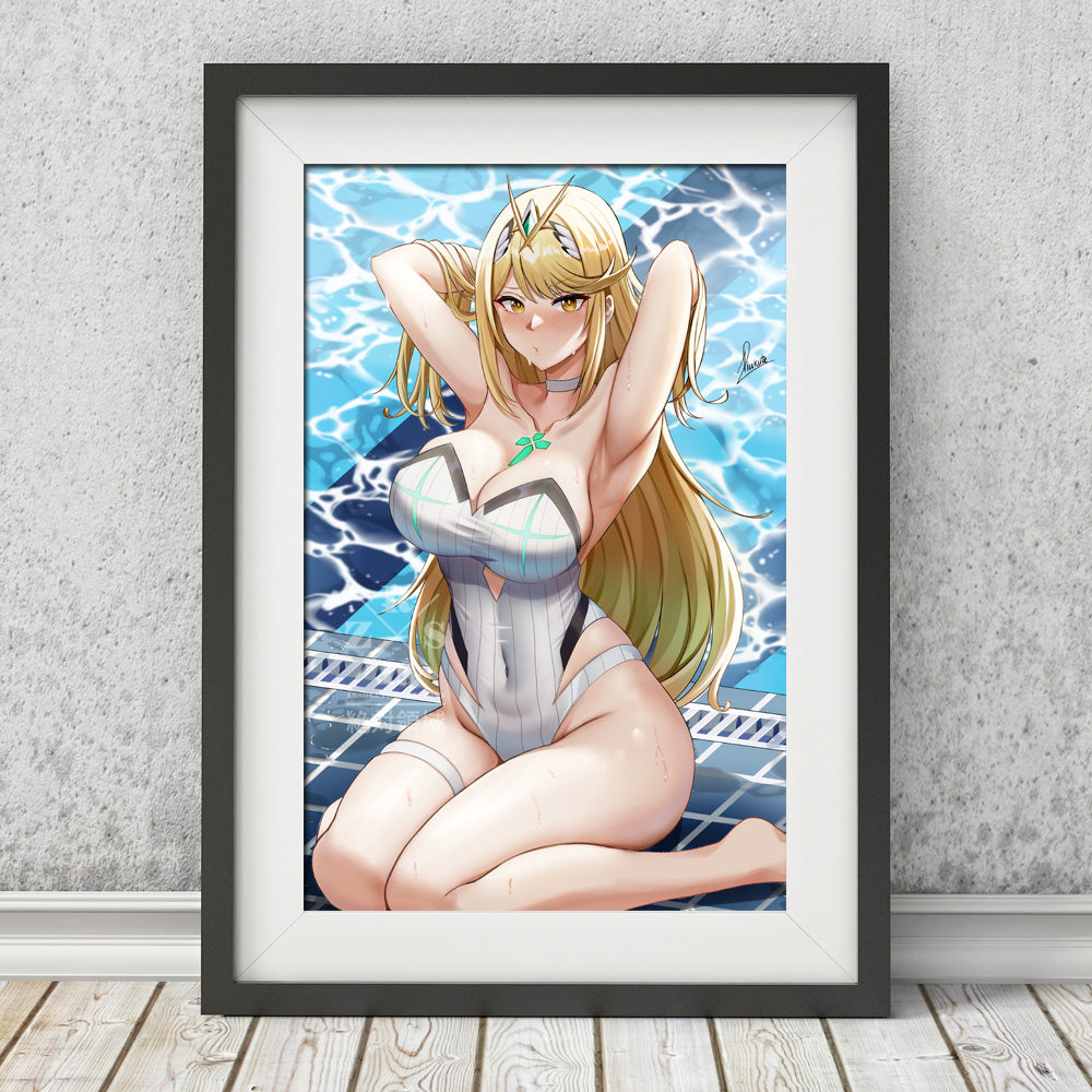 Mythra Canvas Scroll