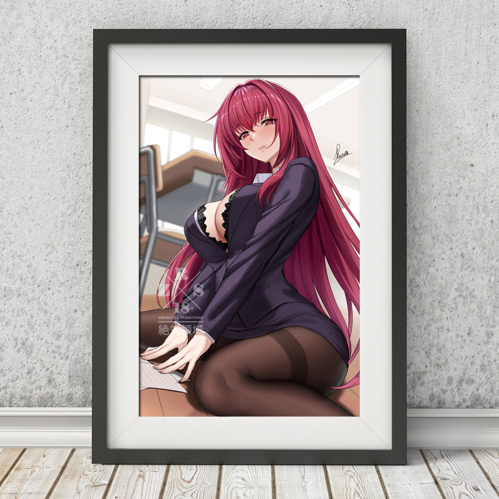 Scathach Office Canvas Scroll