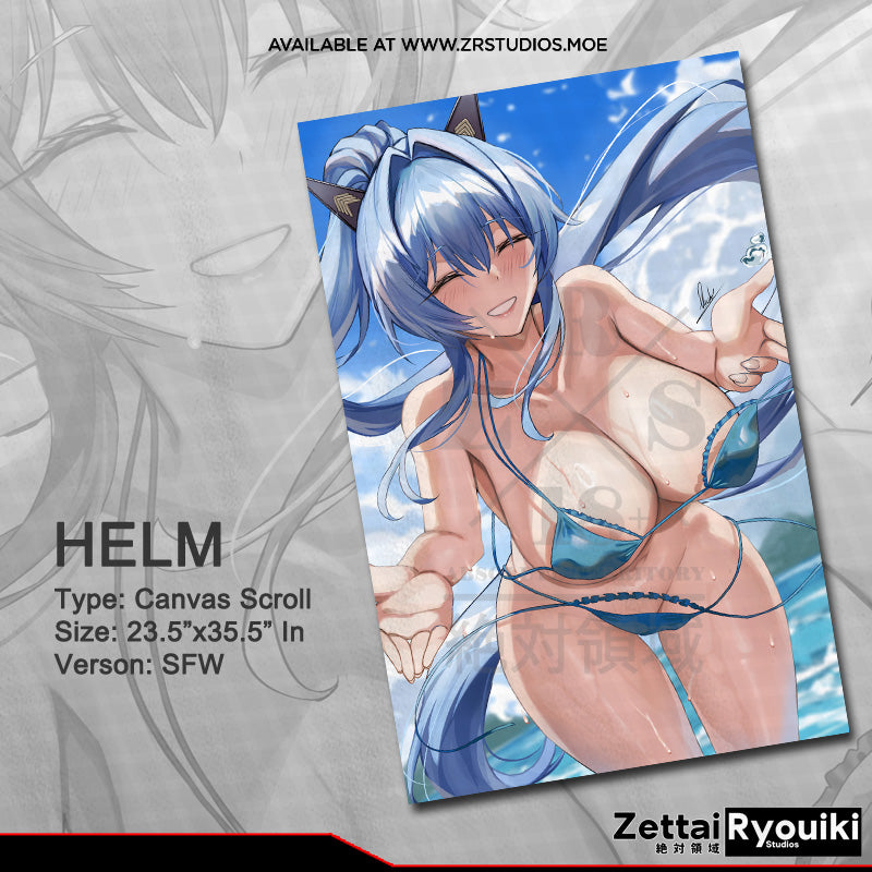 Helm Ver.2 Canvas Scroll