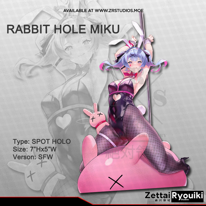 Rabbit Hole Miku Decal