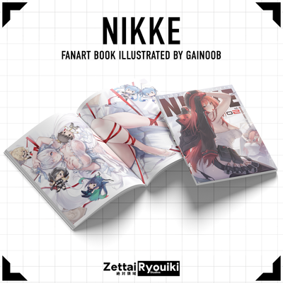 Gainoob's Nikke Fanart Book Vol. 02