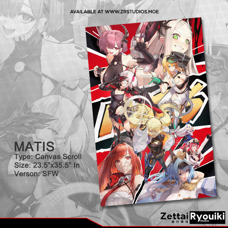 Matis Canvas Scroll