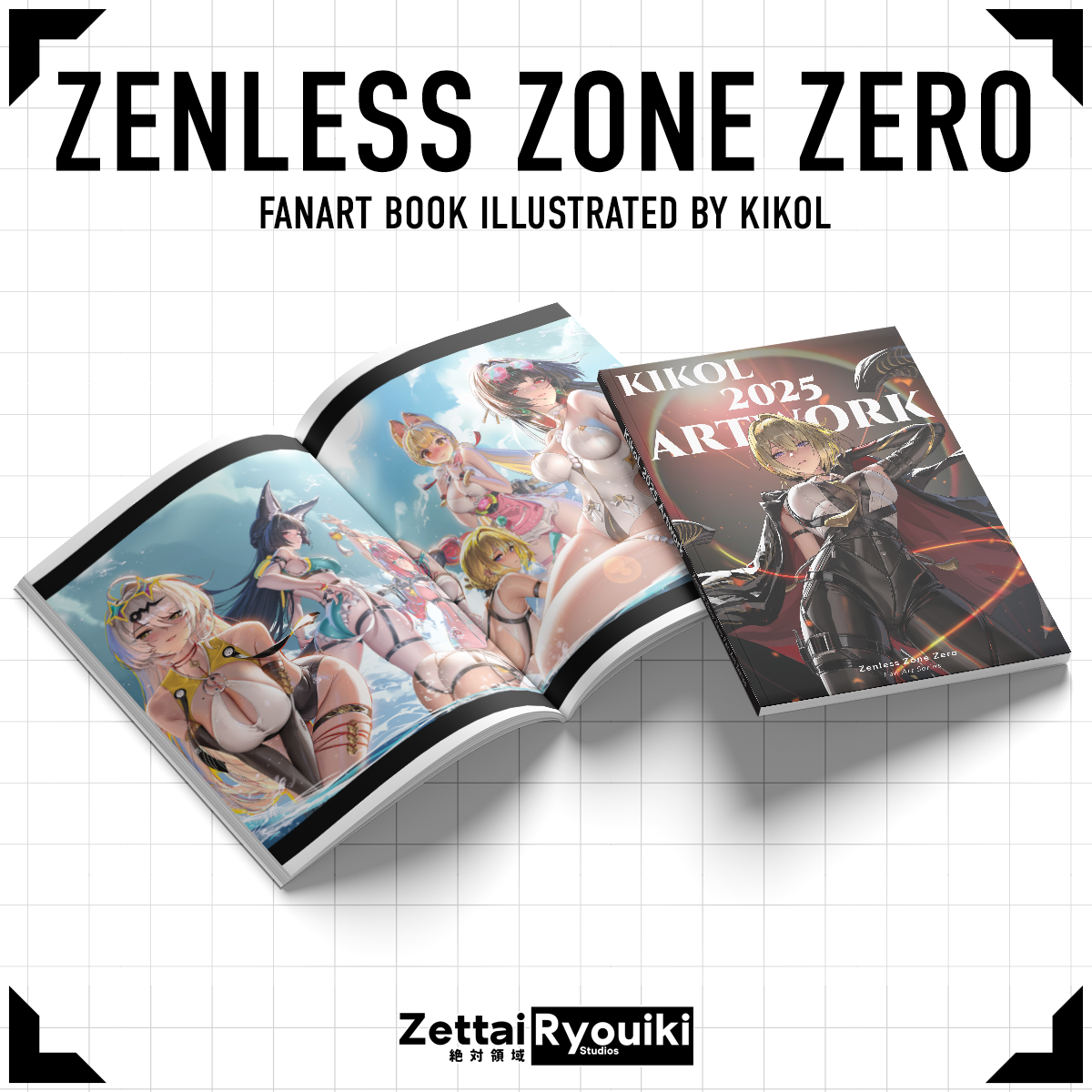 Kiko L's Zenless Zone Zero Fanart Book